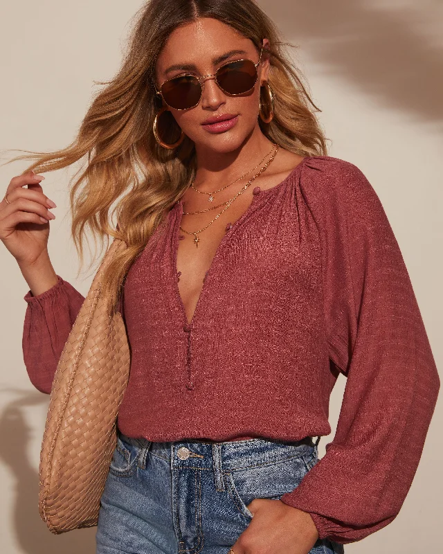 Crazy Savings A Little Closer Peasant Blouse