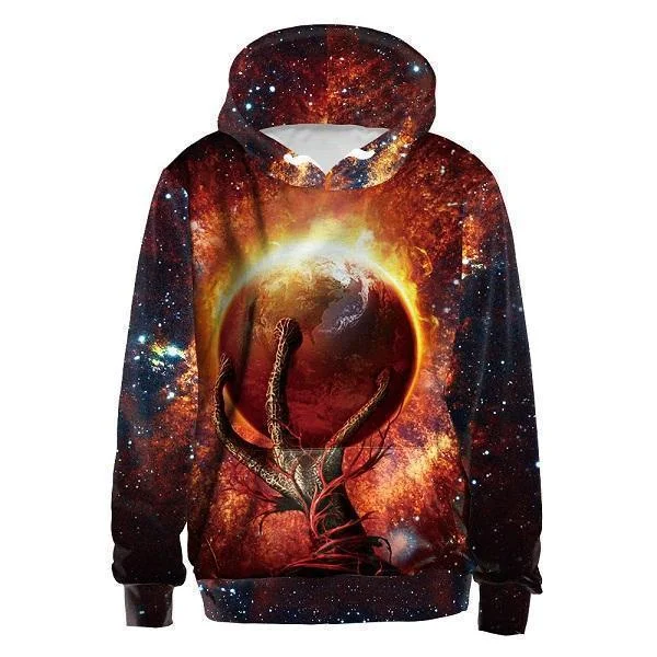 Act Fast Galaxy Space 3D Hoodie UNISEX