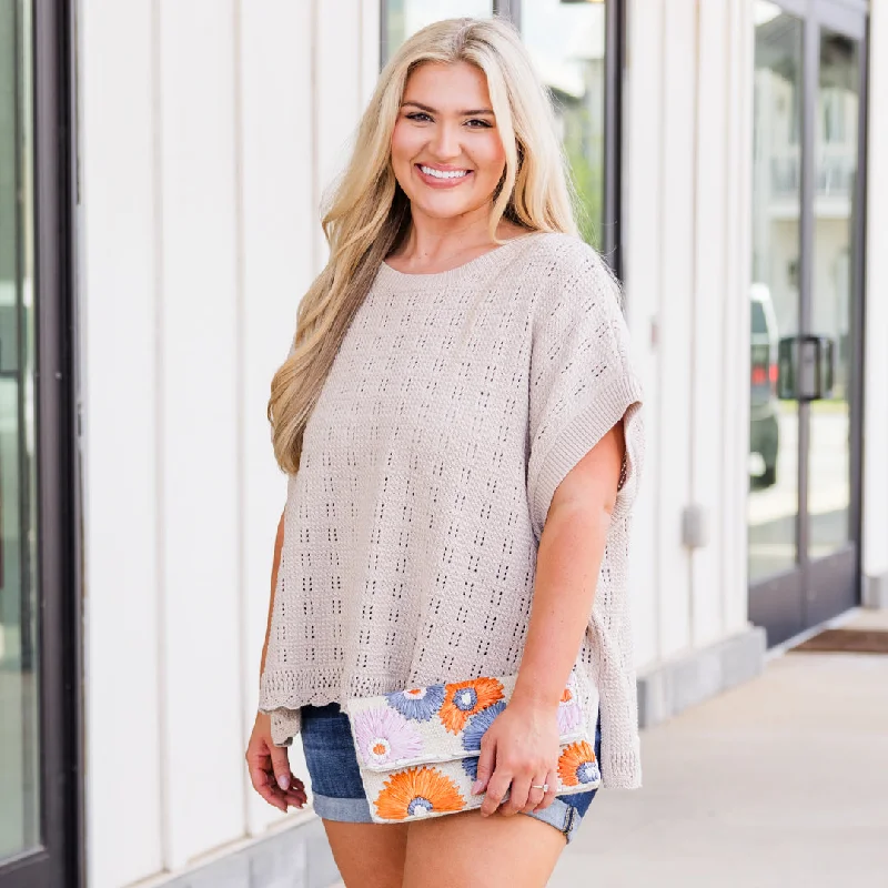 Weekend Bargains to Indulge In Crazy Lovin Top, Latte