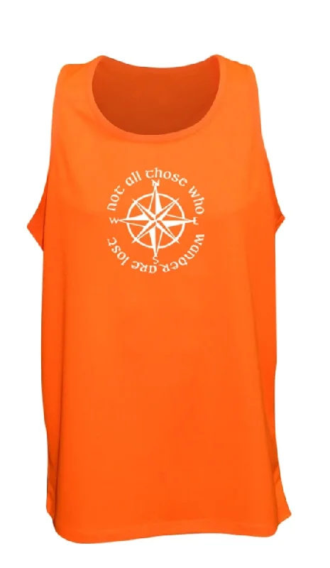 Men's Reflective Tank Top - Compass