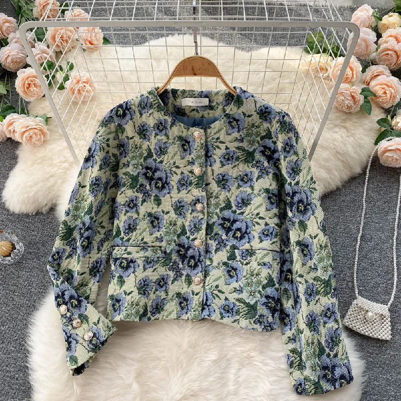 Price Reduction Vintage small fragrance tweed coat  1560