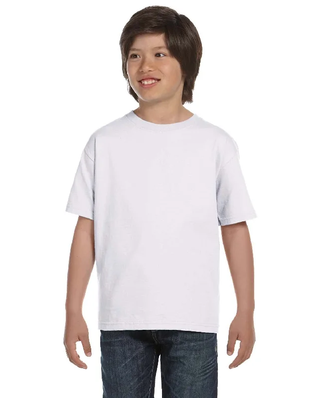 Hanes Youth ComfortSoft T-Shirt | White