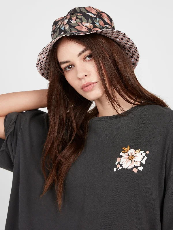 Get It Before It’s Gone Voltropication Bucket Hat - Hazey Pink