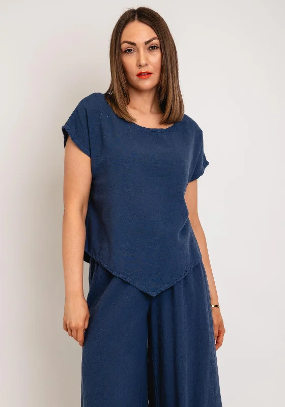 Major Savings One Life Grace V-Point Hem, Neptune