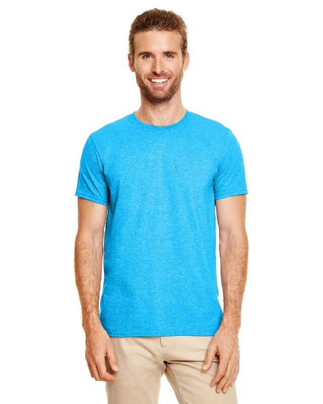 Gildan SoftStyle T-Shirt | Heather Sapphire