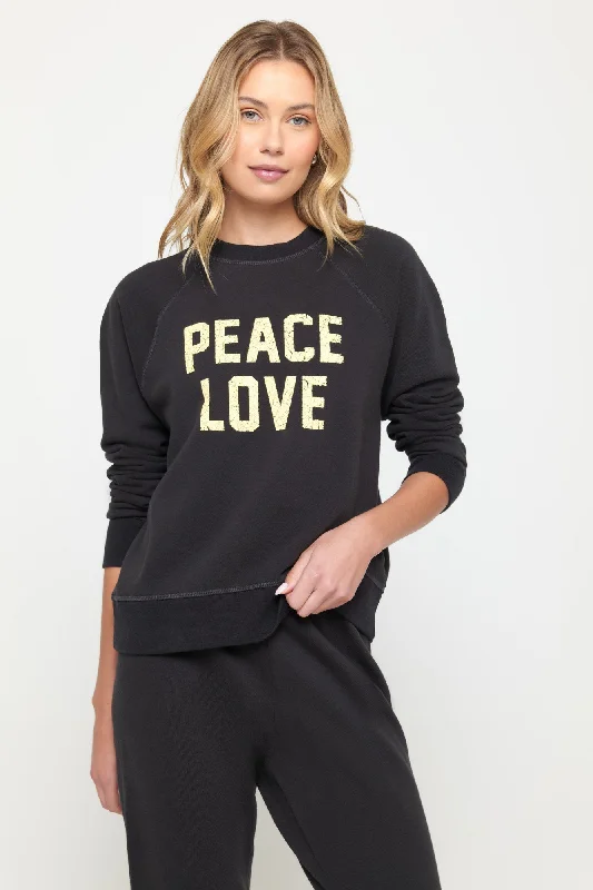 Discount Deals CRACKLE PEACE FOREVER CREW