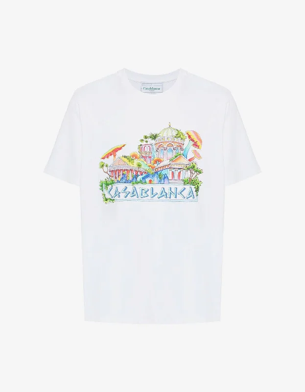 Casablanca White The Road To Knowledge T-Shirt