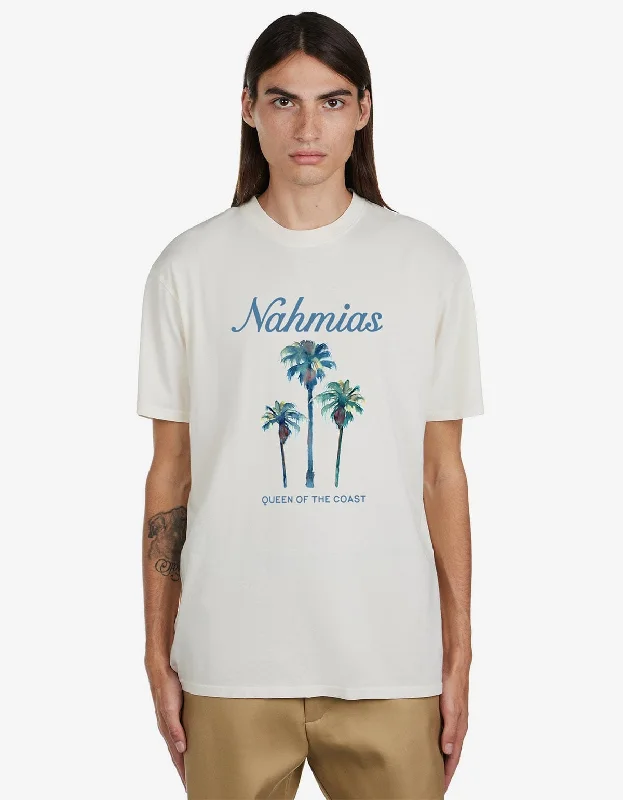 Nahmias Palm Tree Coast Print T-Shirt