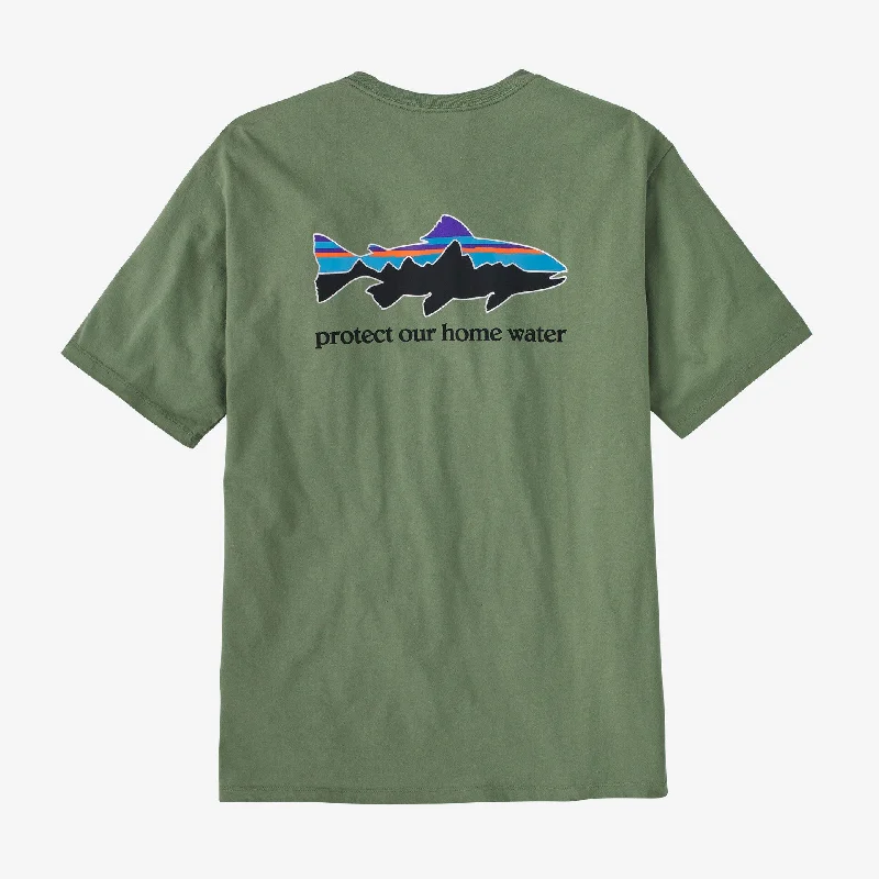 Home Water Trout Organic T-Shirt (Men's)