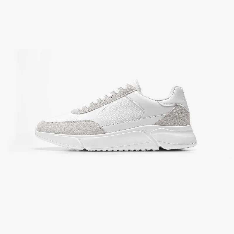 Premium Mesh Runner | White