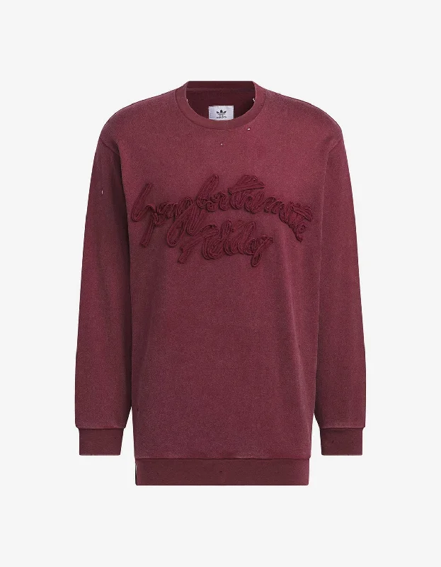 SFTM x Adidas 004 Red Long Sleeve T-Shirt