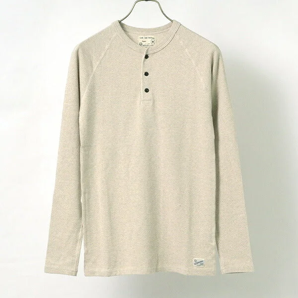 Kepani / Henley Neck长袖T恤