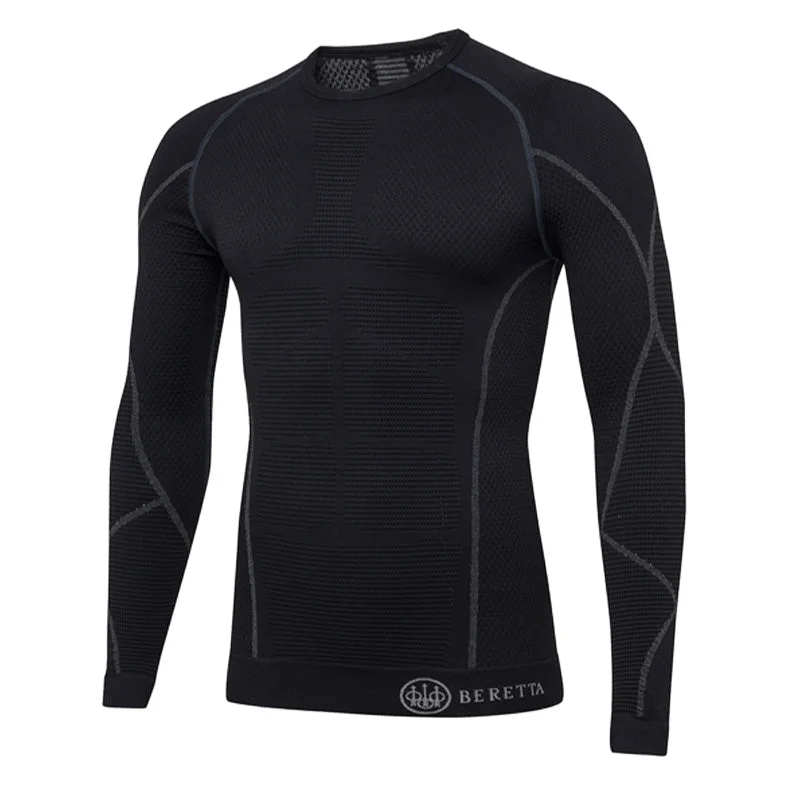 Beretta HT Body Mapping 3D L/S Tee Black