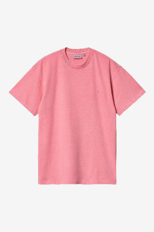 Carhartt Wip Duster Script T-shirt Rosa Uomo