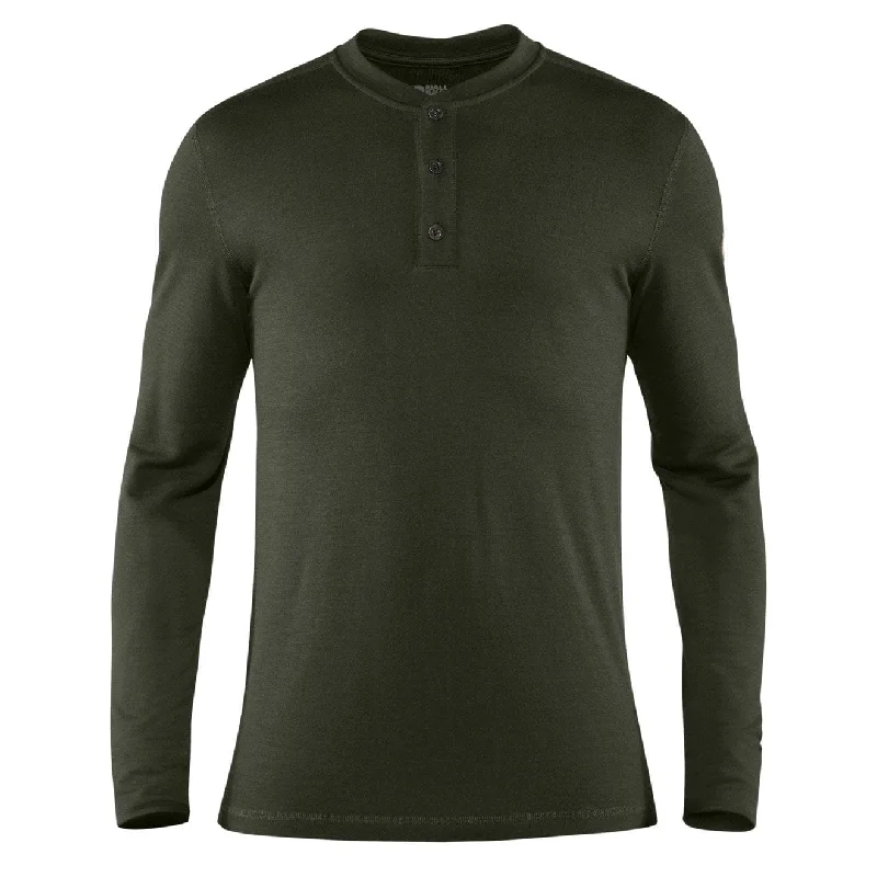 Fjallraven Singi Merino Henley Deep Forest