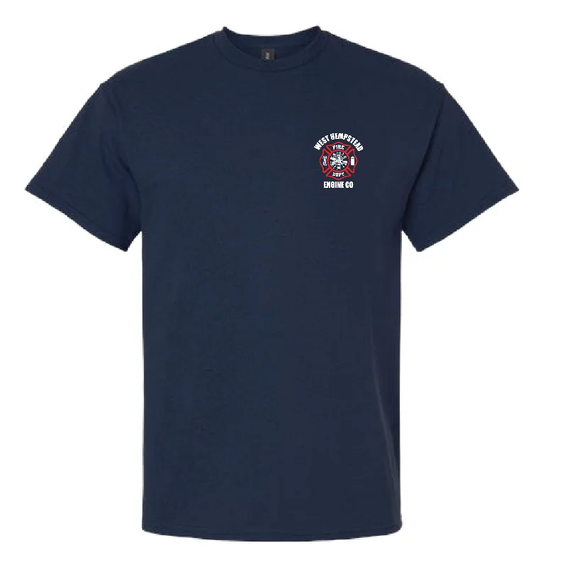 Flag Maltese Axe, Firefighter T-Shirt