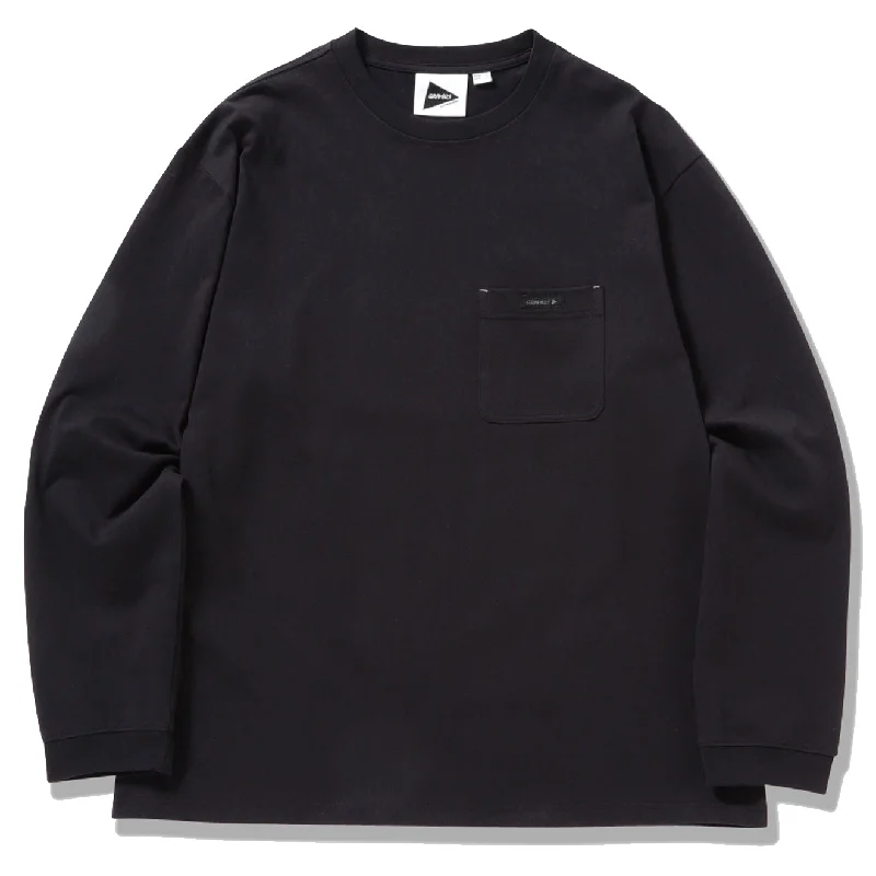 Gramicci x And Wander Backprint L/S Tee Black