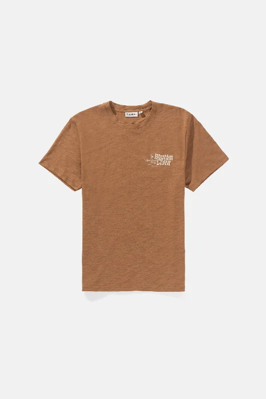 Livin Slub Ss T-Shirt Almond