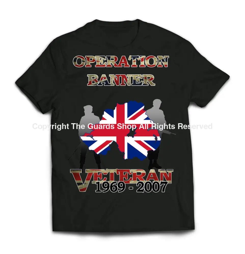 OP BANNER VETERAN Printed T-Shirt