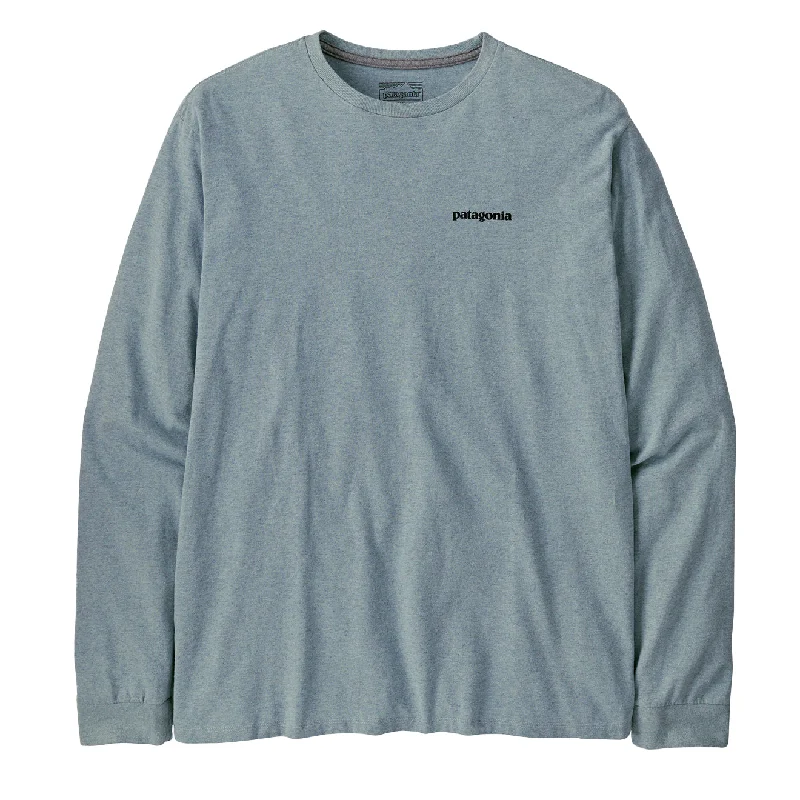 Patagonia L/S Home Water Trout Responsibili-Tee Thermal Blue