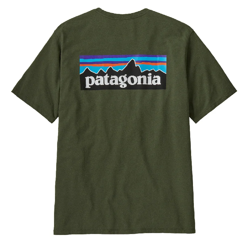 Patagonia P-6 Logo Responsibili-Tee Torrey Pine Green