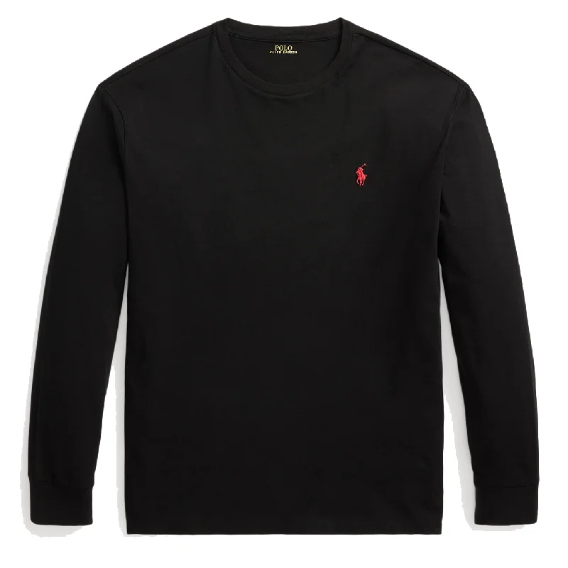 Polo Ralph Lauren Classic Fit Jersey LS T-Shirt Polo Black