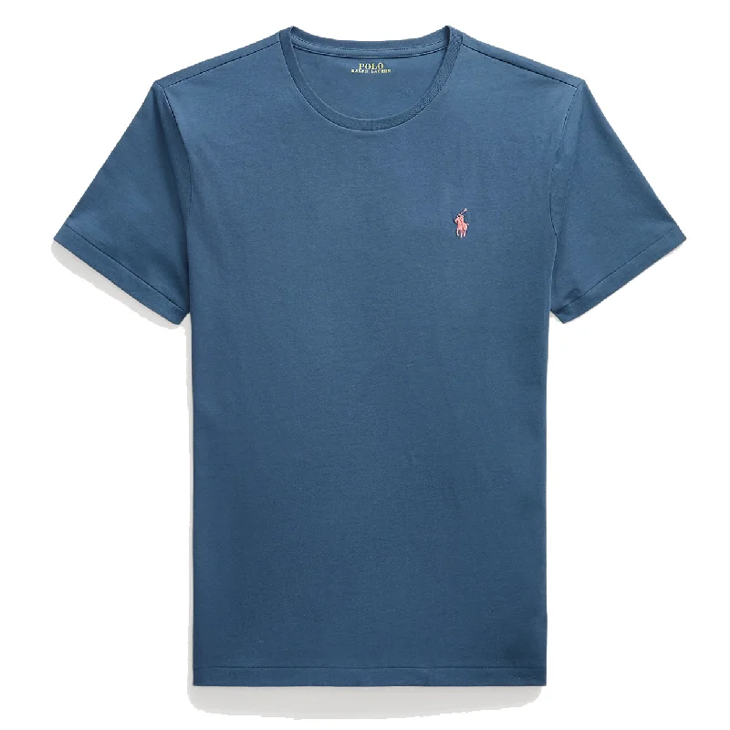 Polo Ralph Lauren Custom Slim Crewneck T-Shirt Clancy Blue