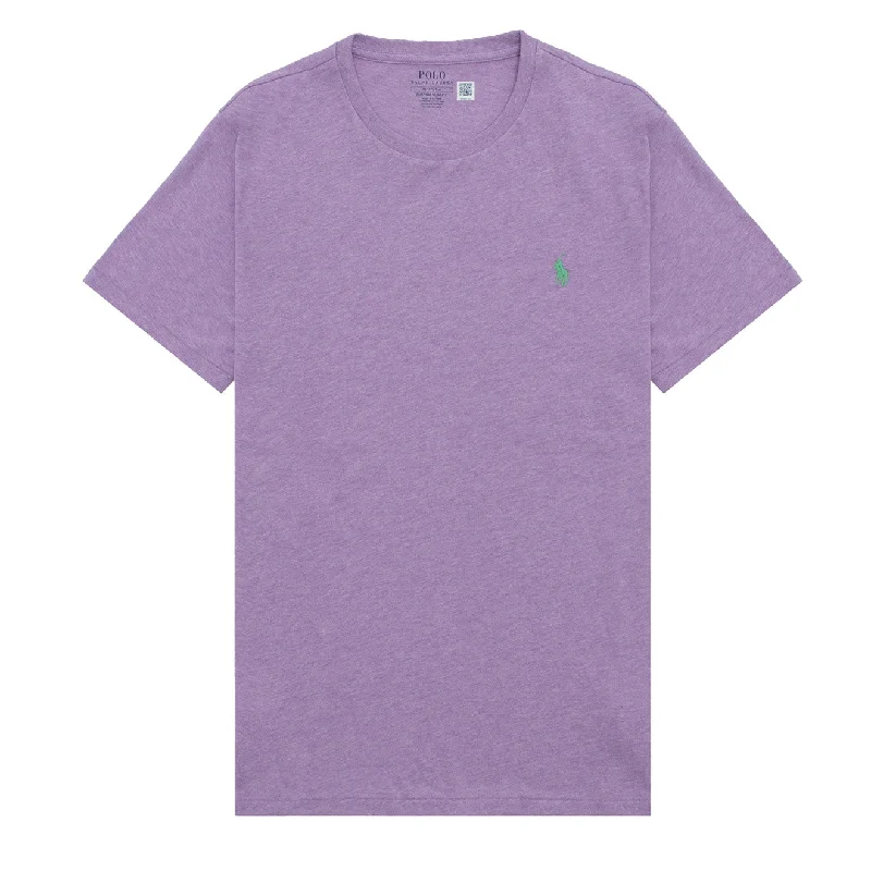 Polo Ralph Lauren Custom Slim Crewneck T-Shirt Pastel Purple