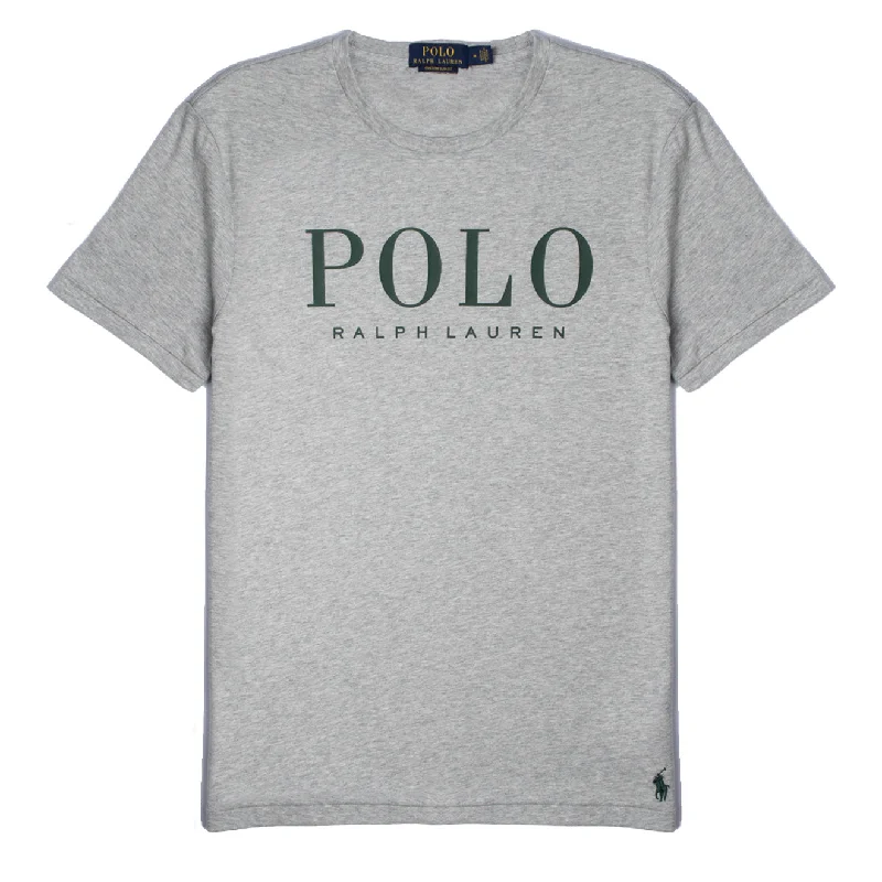 Polo Ralph Lauren Custom Slim Fit Logo Jersey T-Shirt Andover Heather