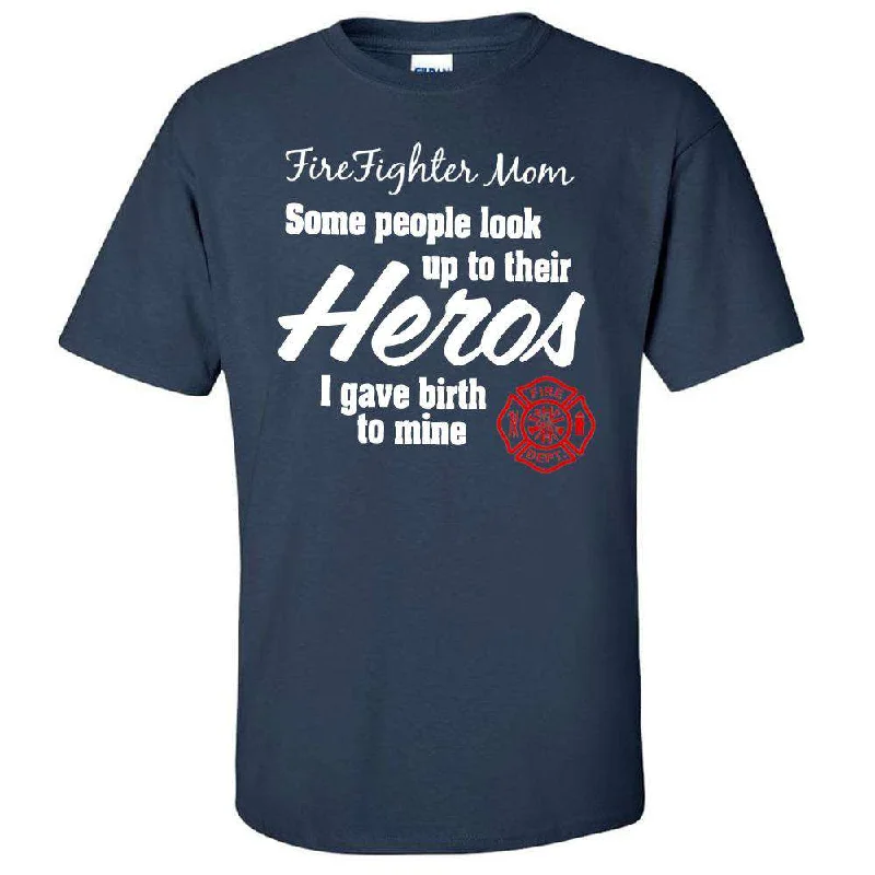 "Firefighter Mom" Design, Firefighter T-Shirt