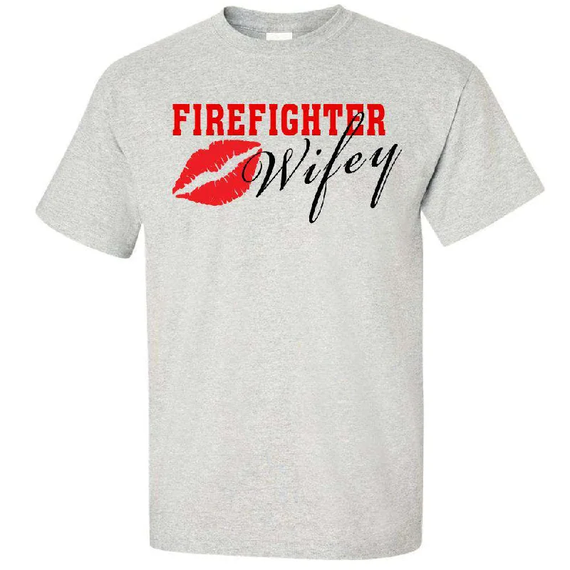 "Firefighter Wifey" Design, Firefighter T-Shirt