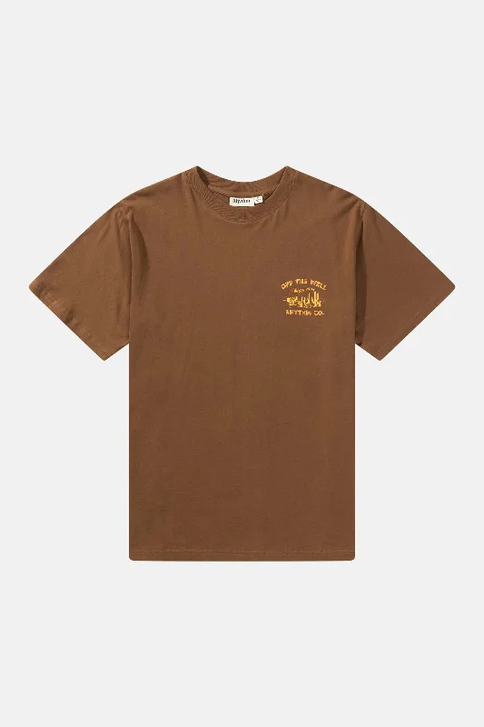 Worn Path Ss T-Shirt Chocolate